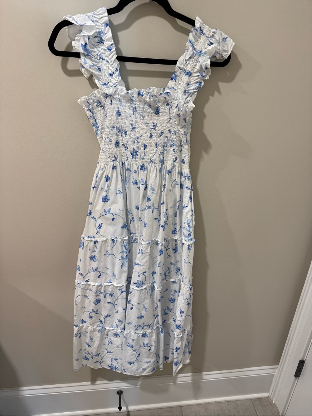 Hill House Blue and White Napdress